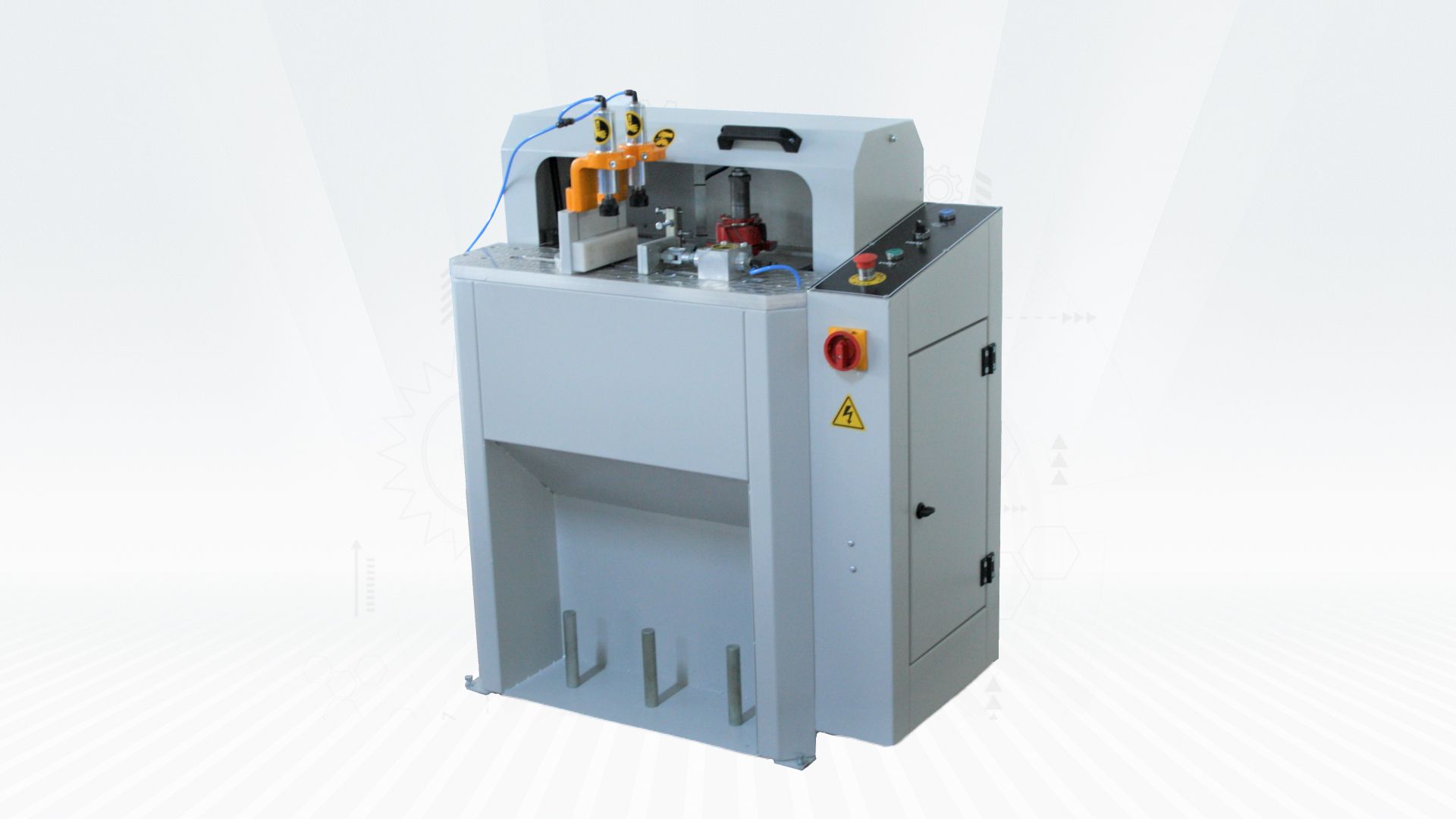 GLODALICE za PVC - Taming End Milling Machine Alum. - PVC Profile Taming Machine For 120mm